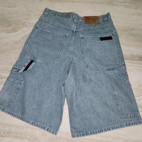Imperial Court Denim Jean bahama length Shorts - Picture 5 of 8